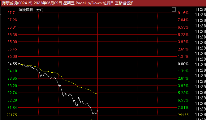 逼近跌停！近3000亿安防巨头闪崩 最新回应来了！不到5分钟 20%涨停！