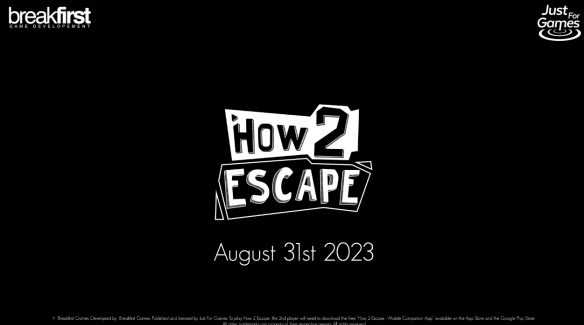 《How 2 Escape》将于8月31日推出 Steam新品节期间率先体验游戏