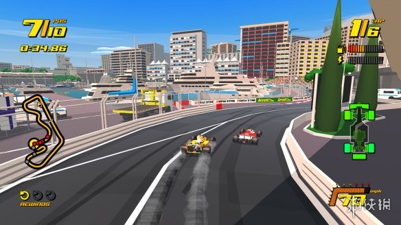 极简画风！复古F1赛车《New Star GP》上架Steam