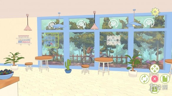 休闲模拟《Nom Nom: Cozy Forest Café》上架steam