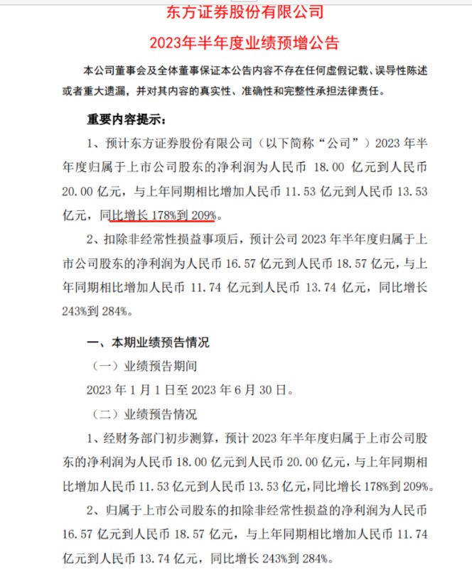 赚钱了 券商“喜报”刷屏！19家业绩上涨 净利最高猛增209%