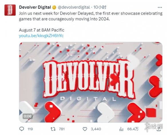 这可能是你最不想看的发布会 Devolver延期发布会！