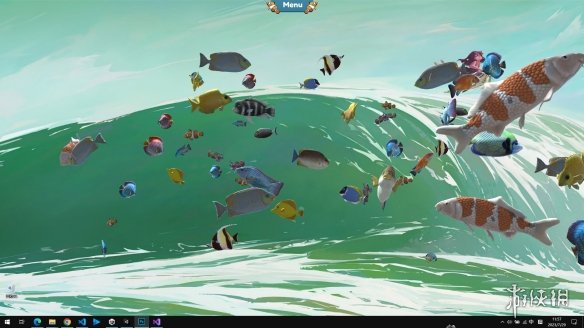 桌面养鱼摸鱼利器《Fish on the desktop》Steam页上线