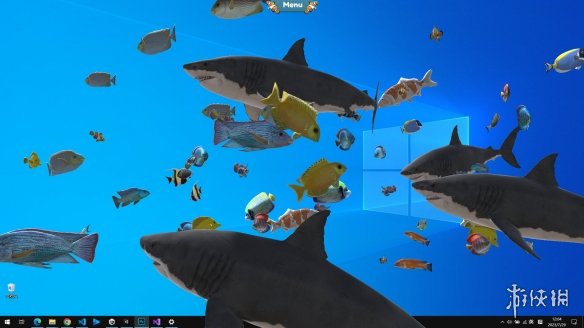 桌面养鱼摸鱼利器《Fish on the desktop》Steam页上线