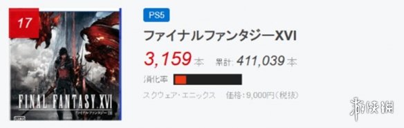 再创辉煌！《最终幻想16》日本实体销量突破40万大关