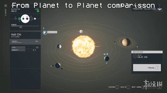 《星空》和《无人深空》星球间飞行视频对比:差别很大