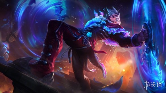 《LOL》“彼岸灵花”系列皮肤原画 设计稿 图标公开