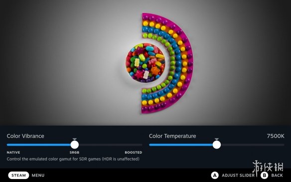 Steamdeck掌机系统更新 模拟sRGB色域、支持HDR！