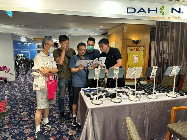 DAHON大行"共享360"专利技术在台中自行车周获广泛关注