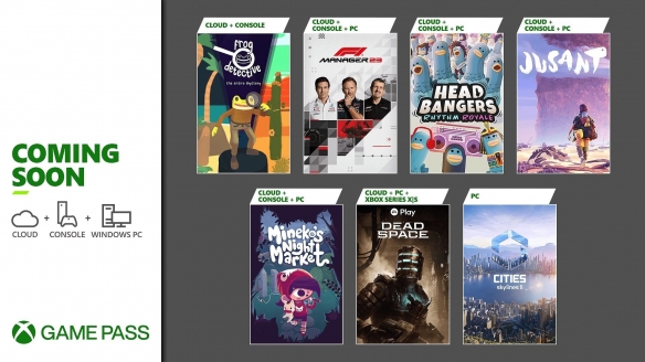 微软公布Xbox Game Pass 在10月下旬的新增游戏