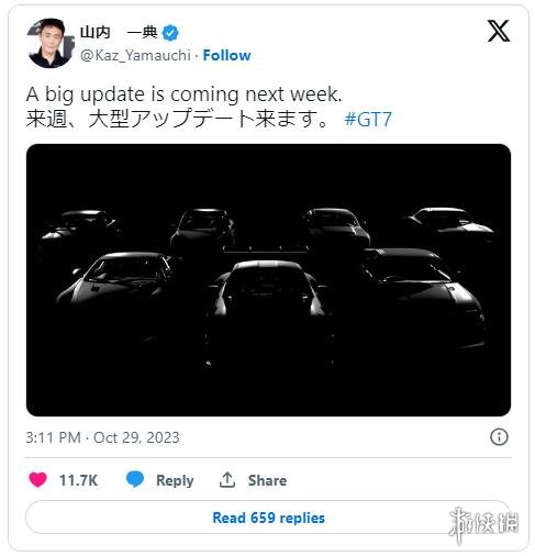 《GT赛车7》即将迎来大更新：特斯拉Model 3 登场！