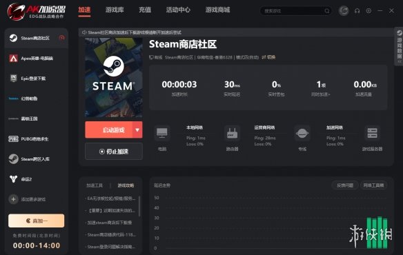 steam商店社区加速器推荐