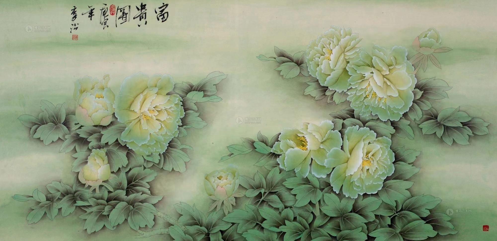 清隽素雅·芳韵连绵——国画名家李治百家媒体聚焦报道