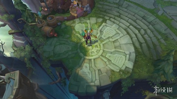 《LOL》Faker名人堂妖姬皮肤展示：暗红特效十分帅气!