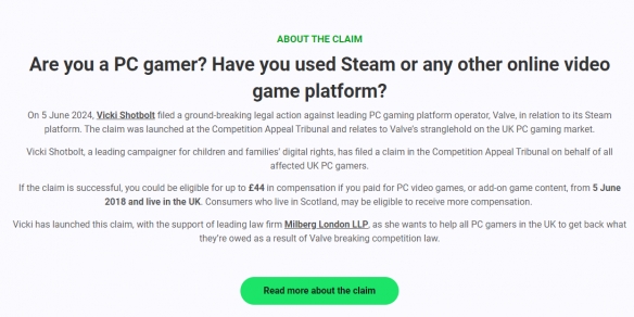 Valve在英国被诉操纵Steam市场 索赔总额达6.56亿英镑