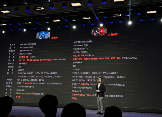 最高8999！OnexPlayer游侠X1mini三合一今日正式发布