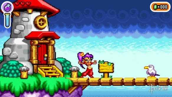 2D平台探索游戏《Shantae Advance》公开GBA版本