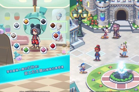 迪士尼与GungHo娱乐公布免费手游《Disney Pixel RPG》