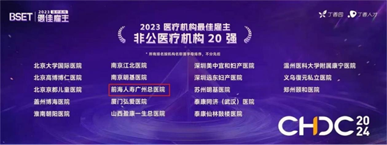 喜报！最佳雇主！最佳品牌传播机构！前海人寿广州总医院获得两项殊荣