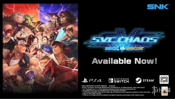 《SNK VS. CAPCOM SVC CHAOS》正式登陆Steam！