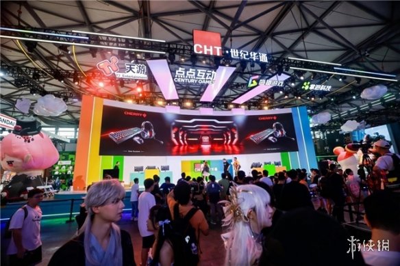 CHERRY携手腾讯、世纪华通、TCL共同亮相2024 ChinaJoy，引领高质量游戏体验