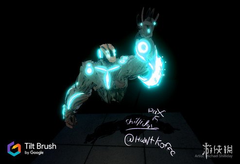 谷歌出品VR空间绘画软件《Tilt Brush》转为免费！