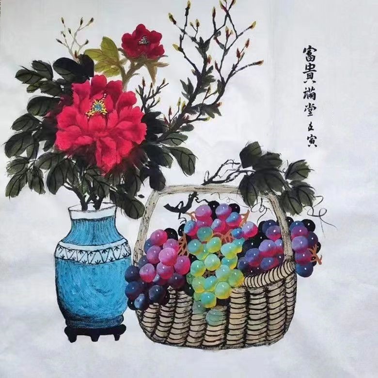 著名画家董留芳——作品欣赏