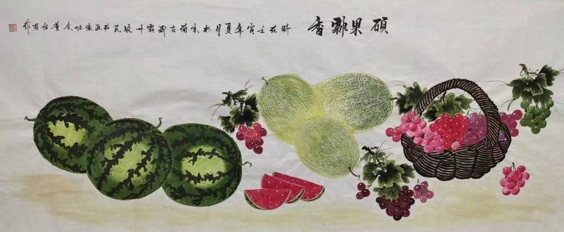 著名画家董留芳——作品欣赏