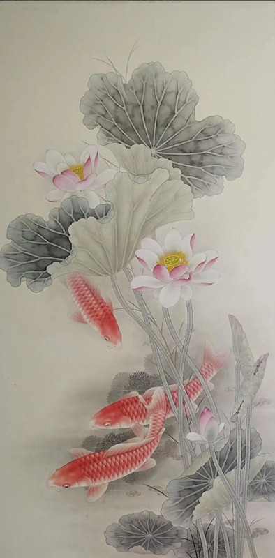 著名画家董留芳——作品欣赏