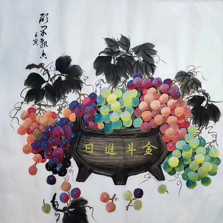 著名画家董留芳——作品欣赏