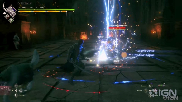 IGN《最终幻想16》18分钟实机演示 探索危险地下城