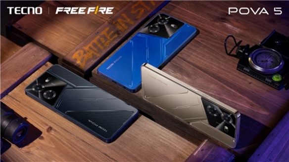 火力全开，共赴战场！TECNO POVA 5 系列Free Fire特别款强势来袭