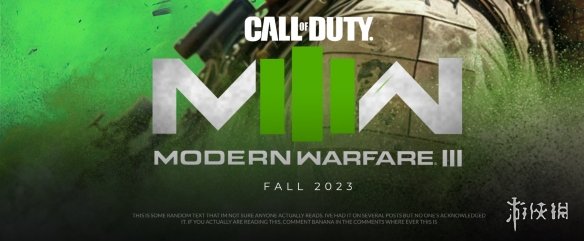 《COD》官方暗示新作下周公布！“主视觉图”曝光