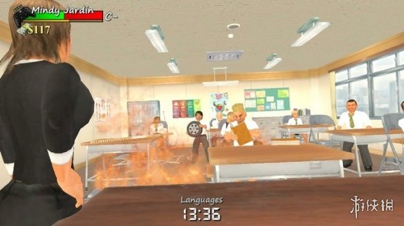 3D空间学校生活模拟新游《Old School》上架Steam！