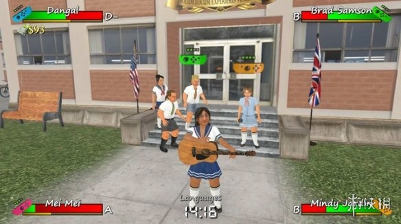 3D空间学校生活模拟新游《Old School》上架Steam！