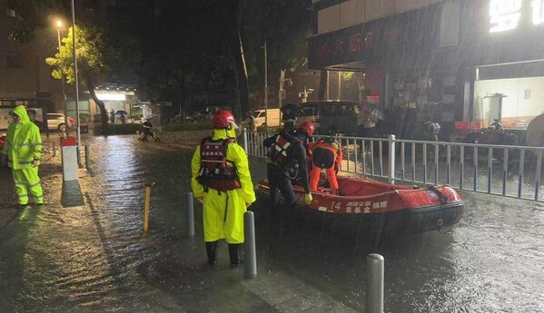 深圳暴雨，壹基金联合深圳公益救援队紧急行动