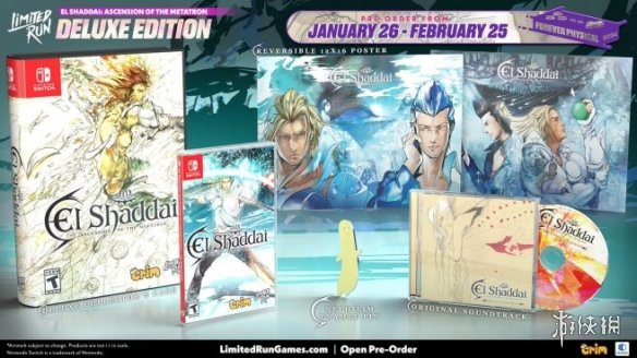 大丈夫萌大奶！《El Shaddai》NS版本1月26日将发售