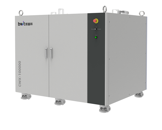 嘉泰激光携手凯普林、柏楚电子联合发布全球首台雷霆100kW超高功率切割设备