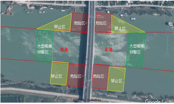 镭神智能激光雷达智慧航运方案，主动式桥梁防撞预警