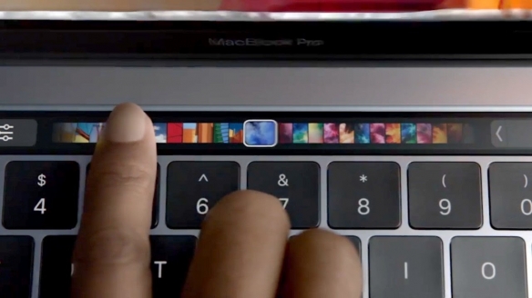 苹果新专利公开！在iPhone或将在侧面实装TouchBar