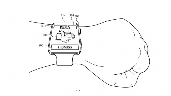 苹果Apple Watch新专利公开！未来将解锁更多新手势