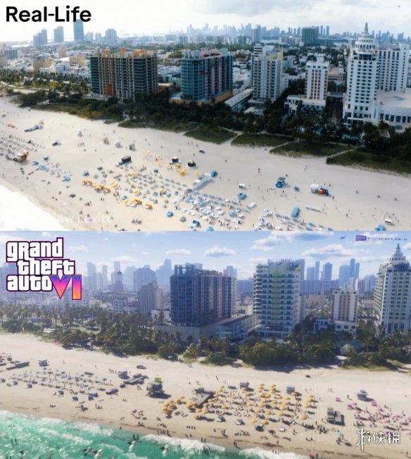 国外大神用现实场景还原《GTA6》预告：含原视频对比