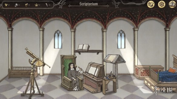 中世纪模拟游戏《Scriptorium》已上线Steam页面！